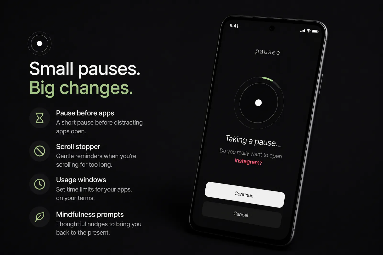 Pausee screenshot 2