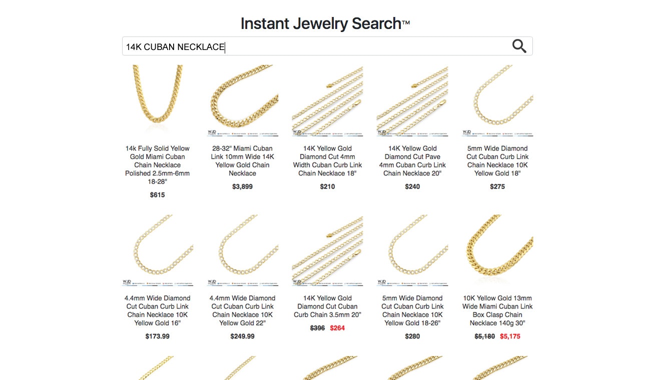 Instant Jewelry Search™ gallery image