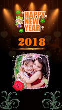 Happy New Year Photo Frames - 2018 gallery image