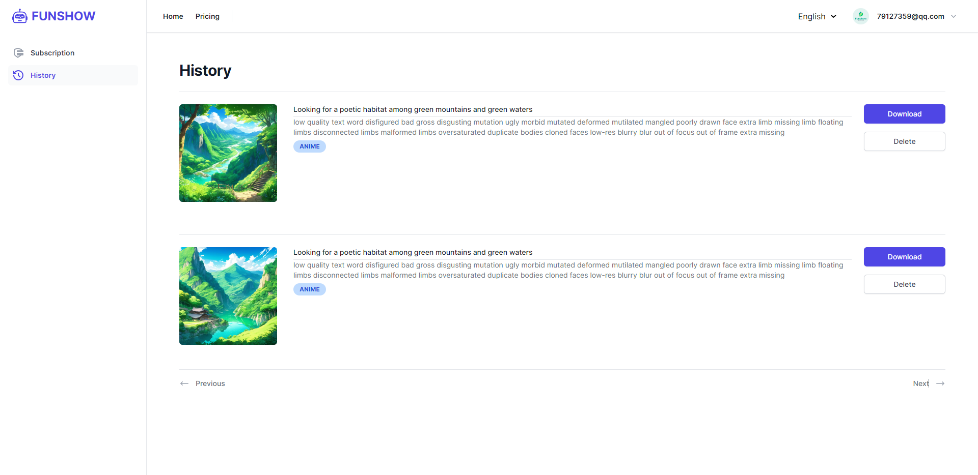 AI Image Generator gallery image