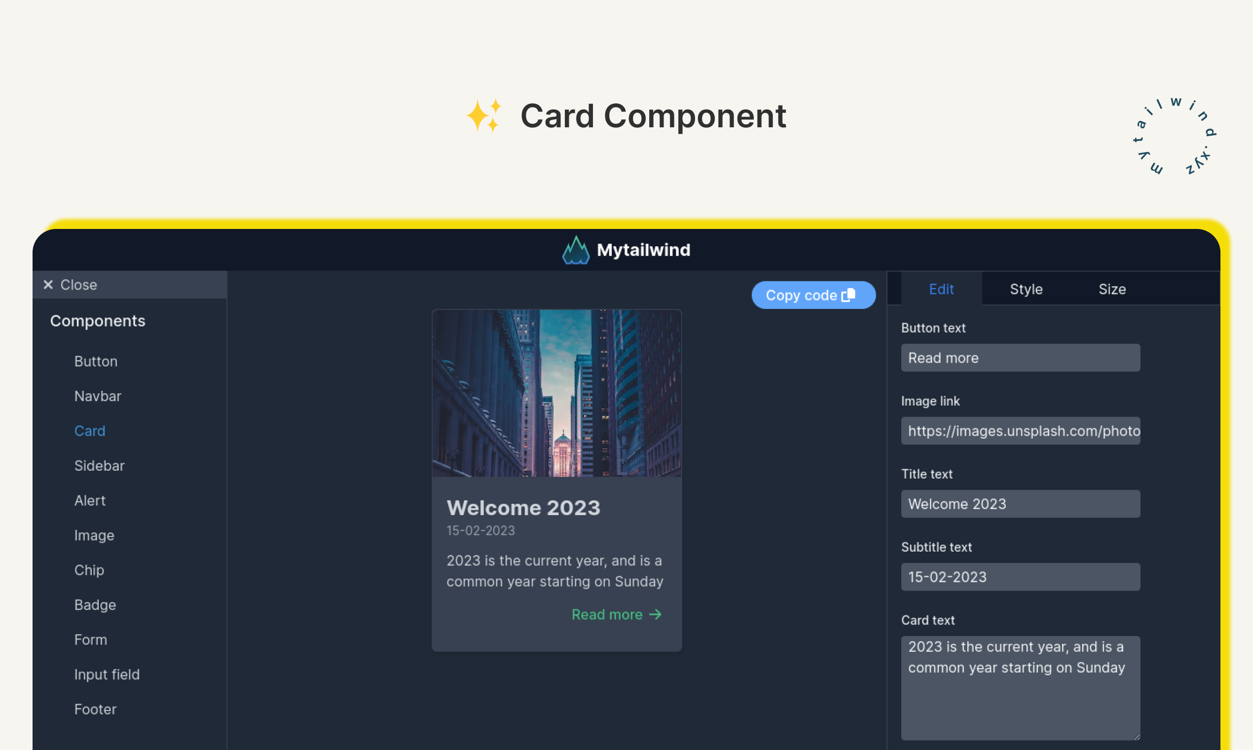 MyTailWind - Ultimate Tailwind Component Builder медиа 5