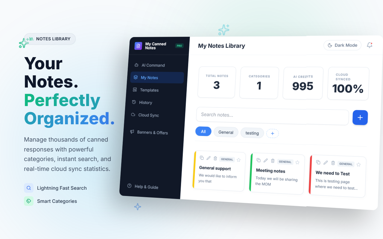 My Canned Notes Pro gallery image