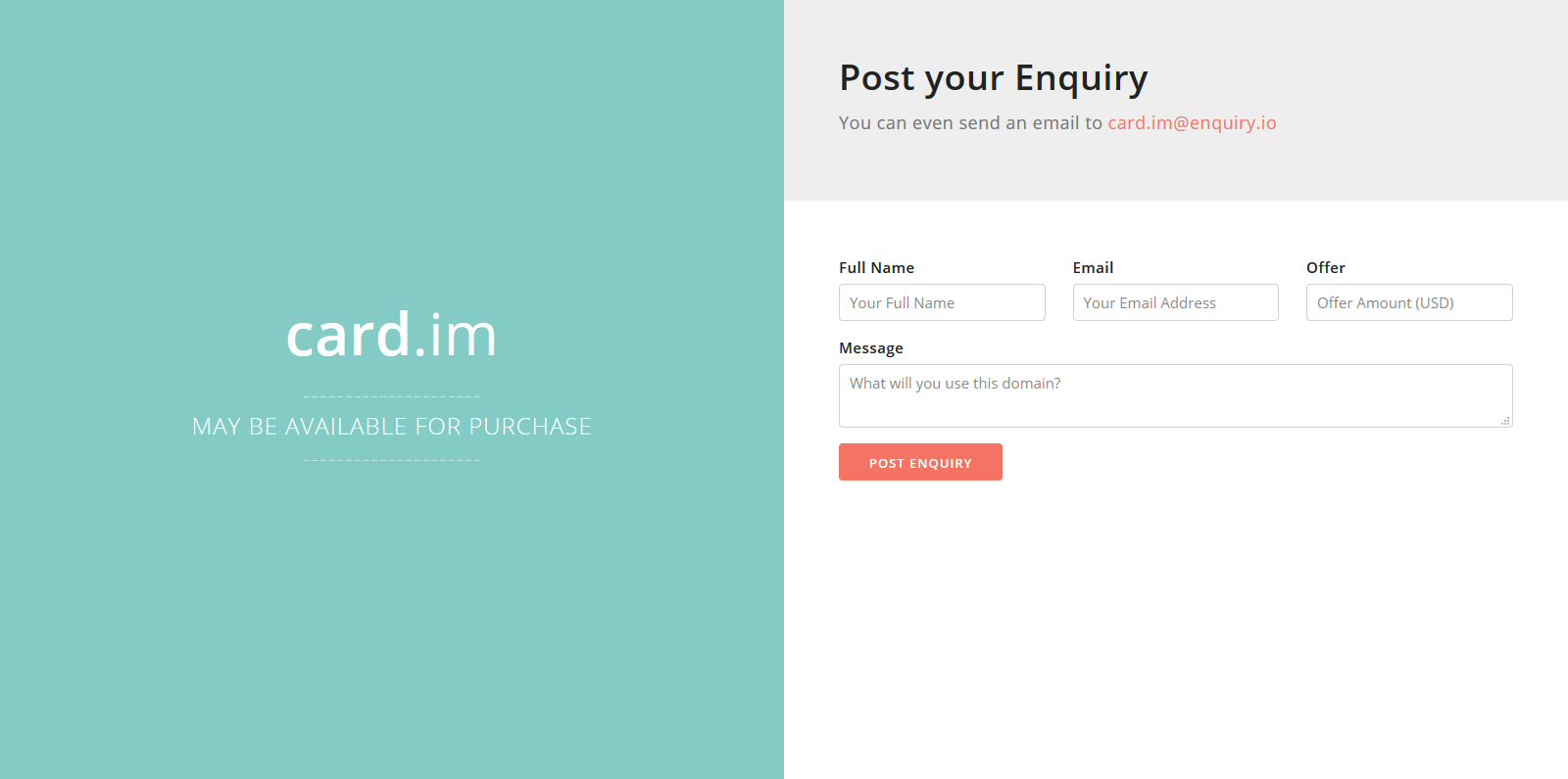 Enquiry.io gallery image