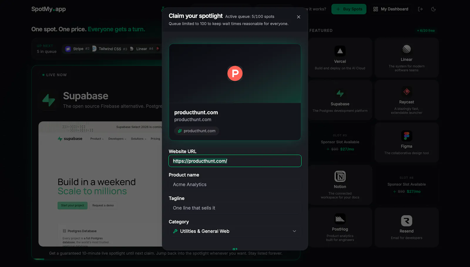SpotMy.app screenshot 6