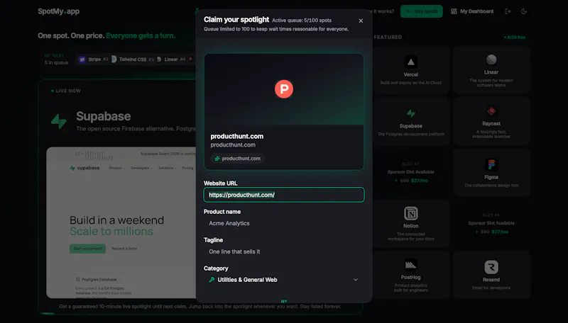 SpotMy.app screenshot 6
