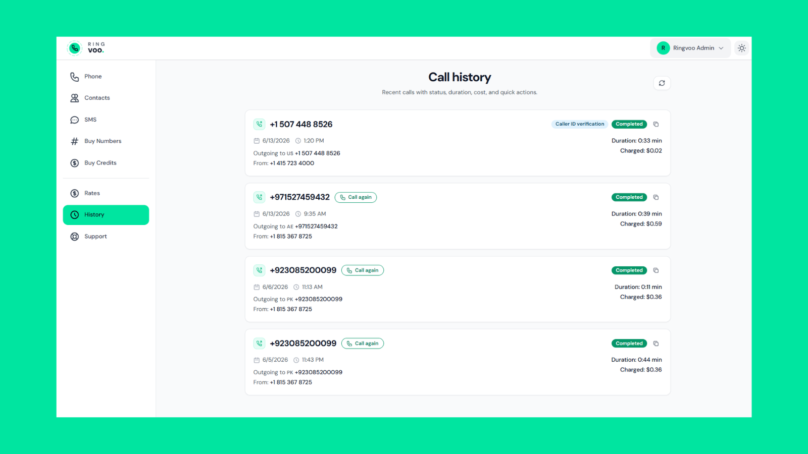 Ringvoo — Affordable Global Calling gallery image