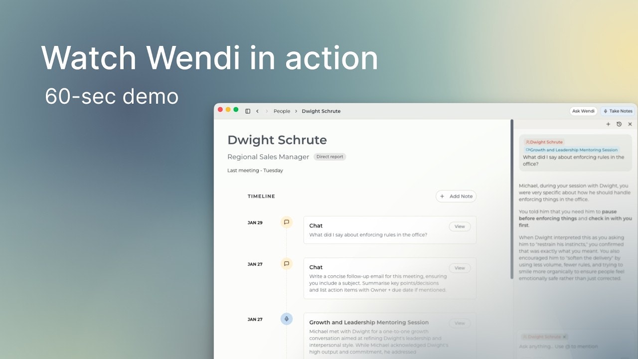 Wendi AI gallery image