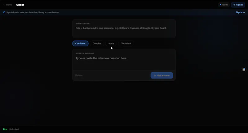 Ghost screenshot 4