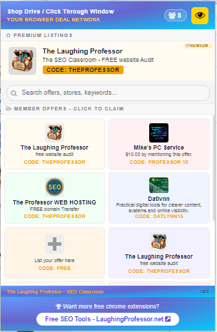Shop Drive / Click Through Window gallery image