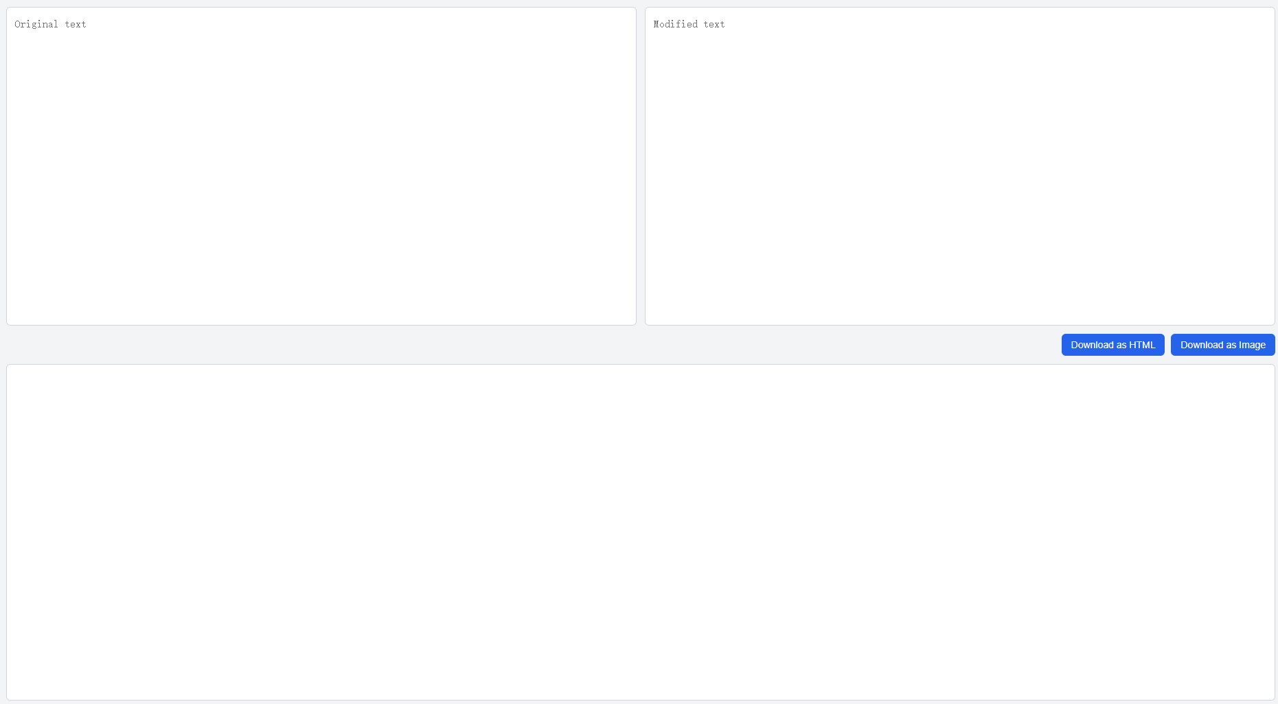 Online Text Compare Tool - Main product screenshot demonstrating key features and user interface