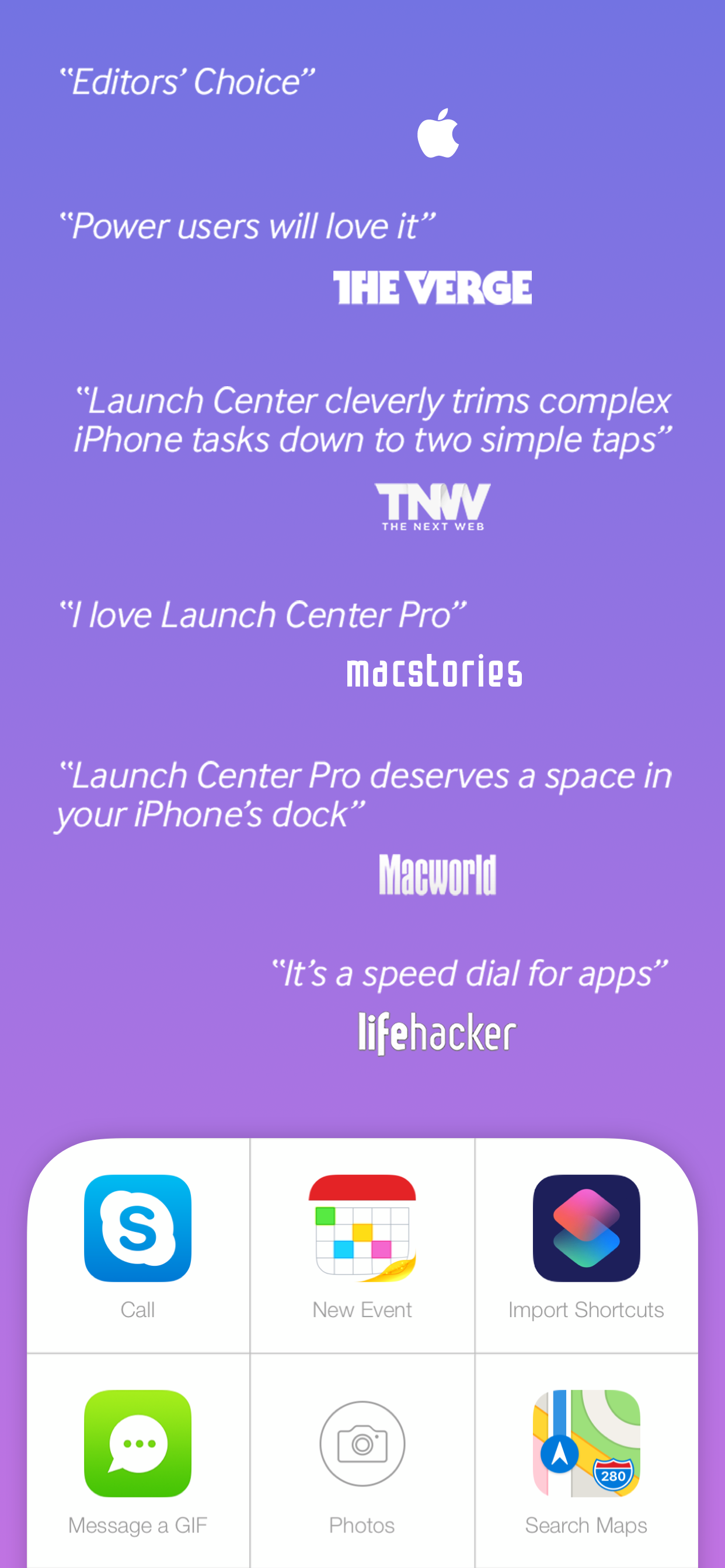 Launch Center Pro 3.0 gallery image