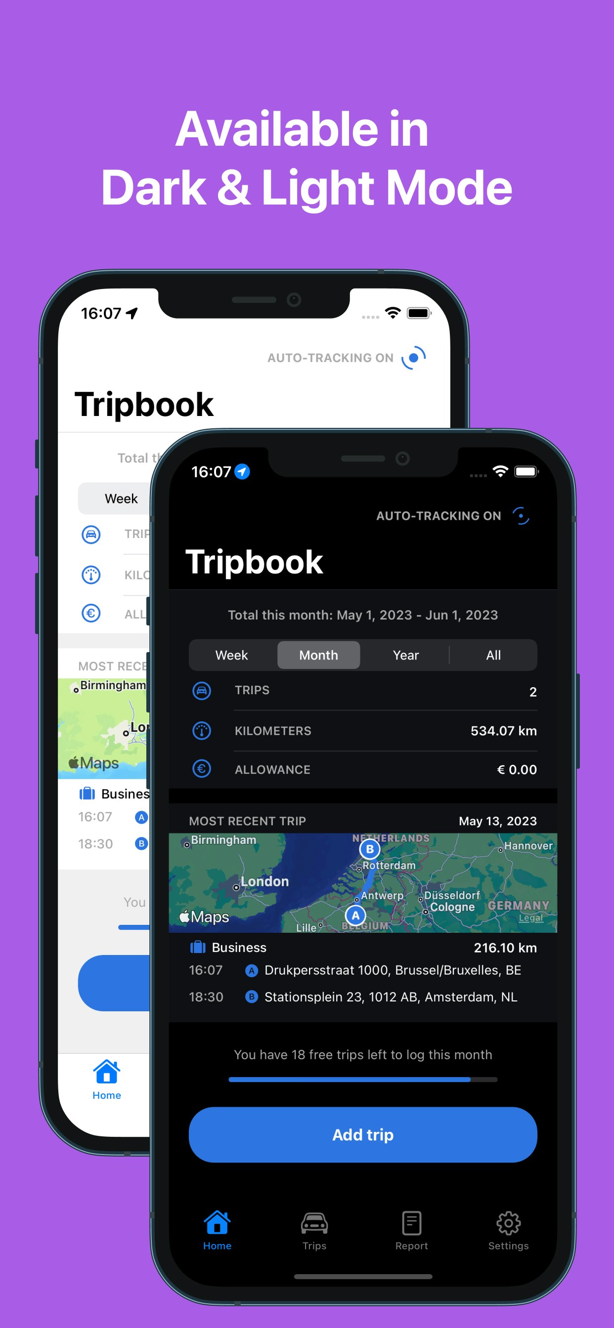 Tripbook - Сэкономьте время и деньги с нашим приложением автоматического пробега Tracker медиа 4