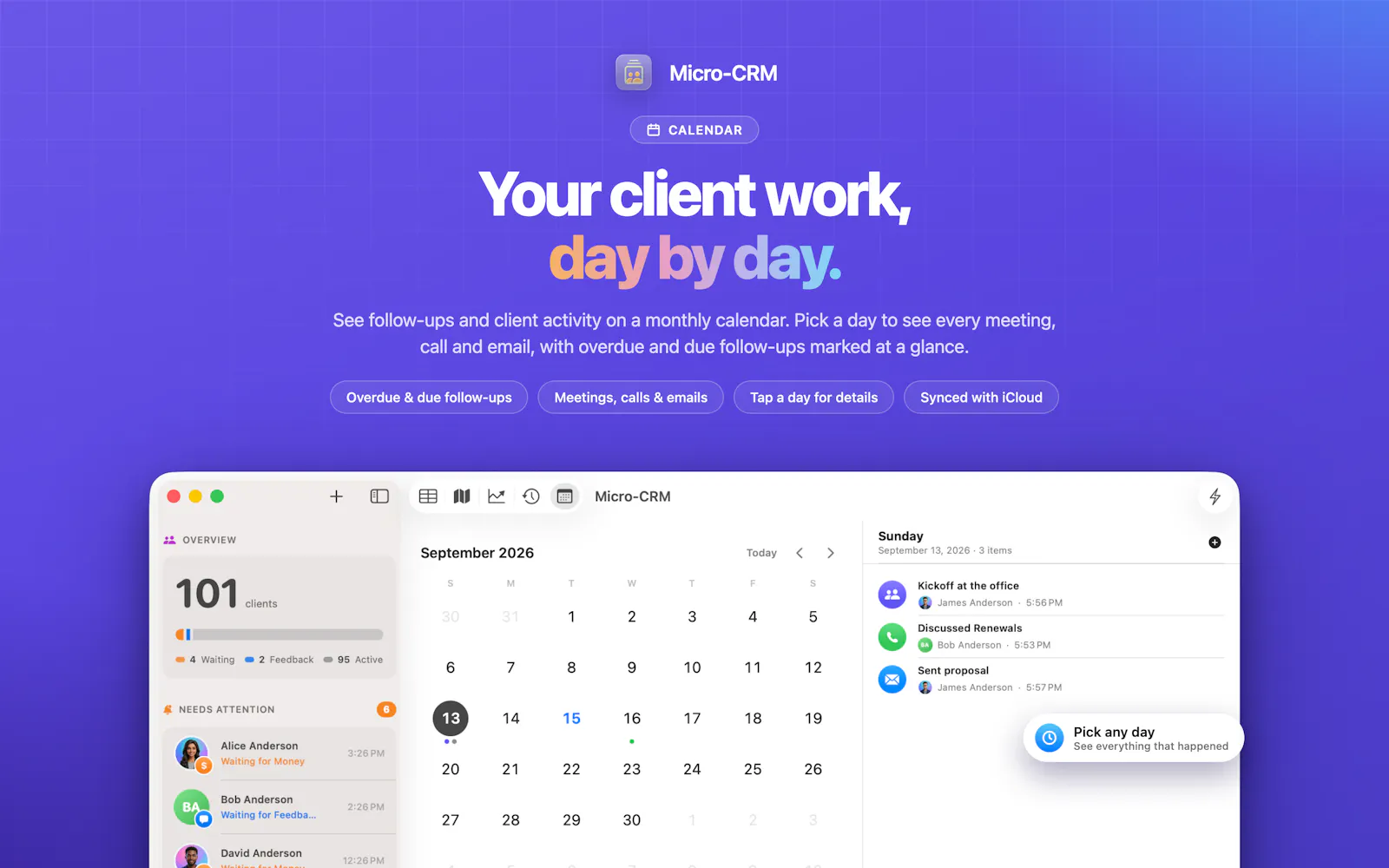 Micro-CRM screenshot 7