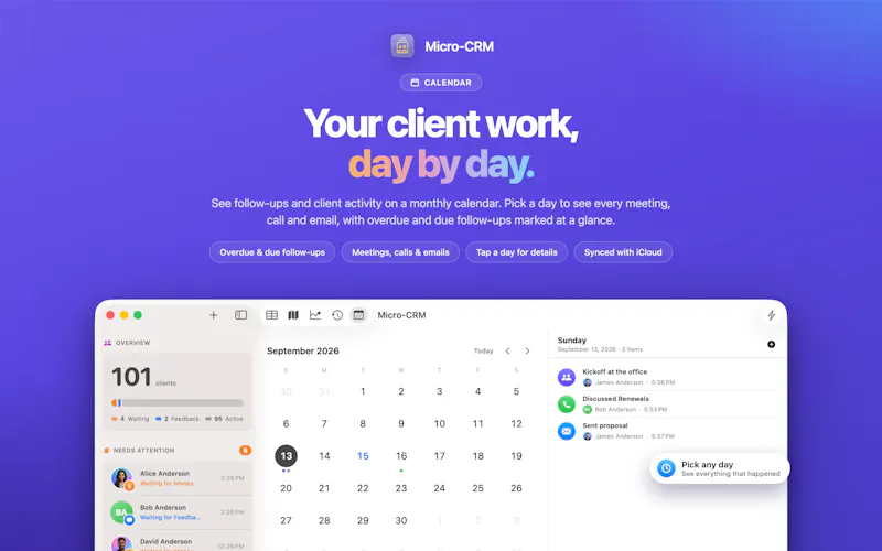 Micro-CRM screenshot 7