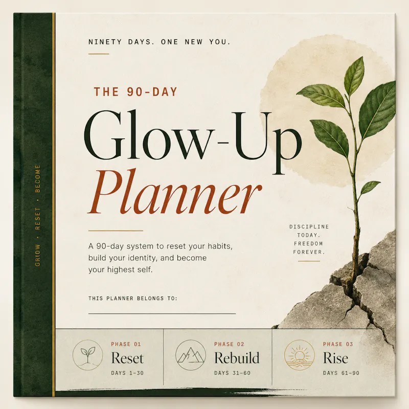 Glow-Up Notion Planner  screenshot 2