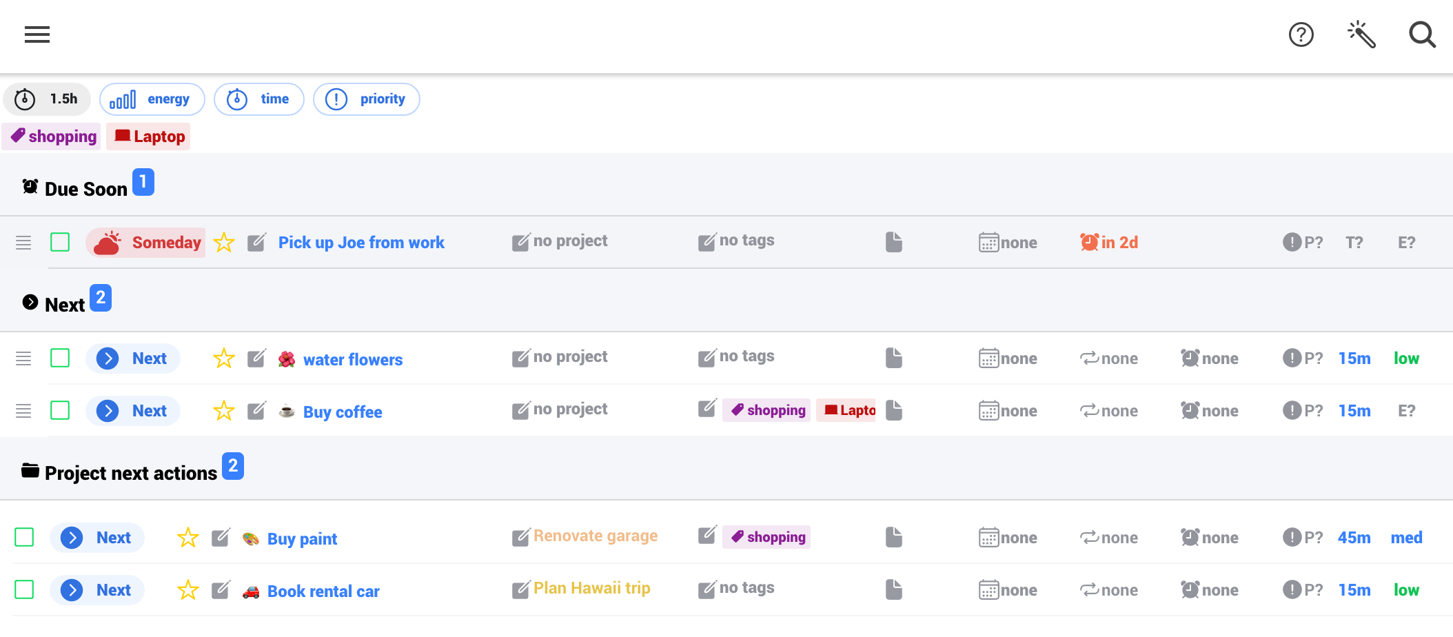 EasyBusy: To-Do List and organizer gallery image