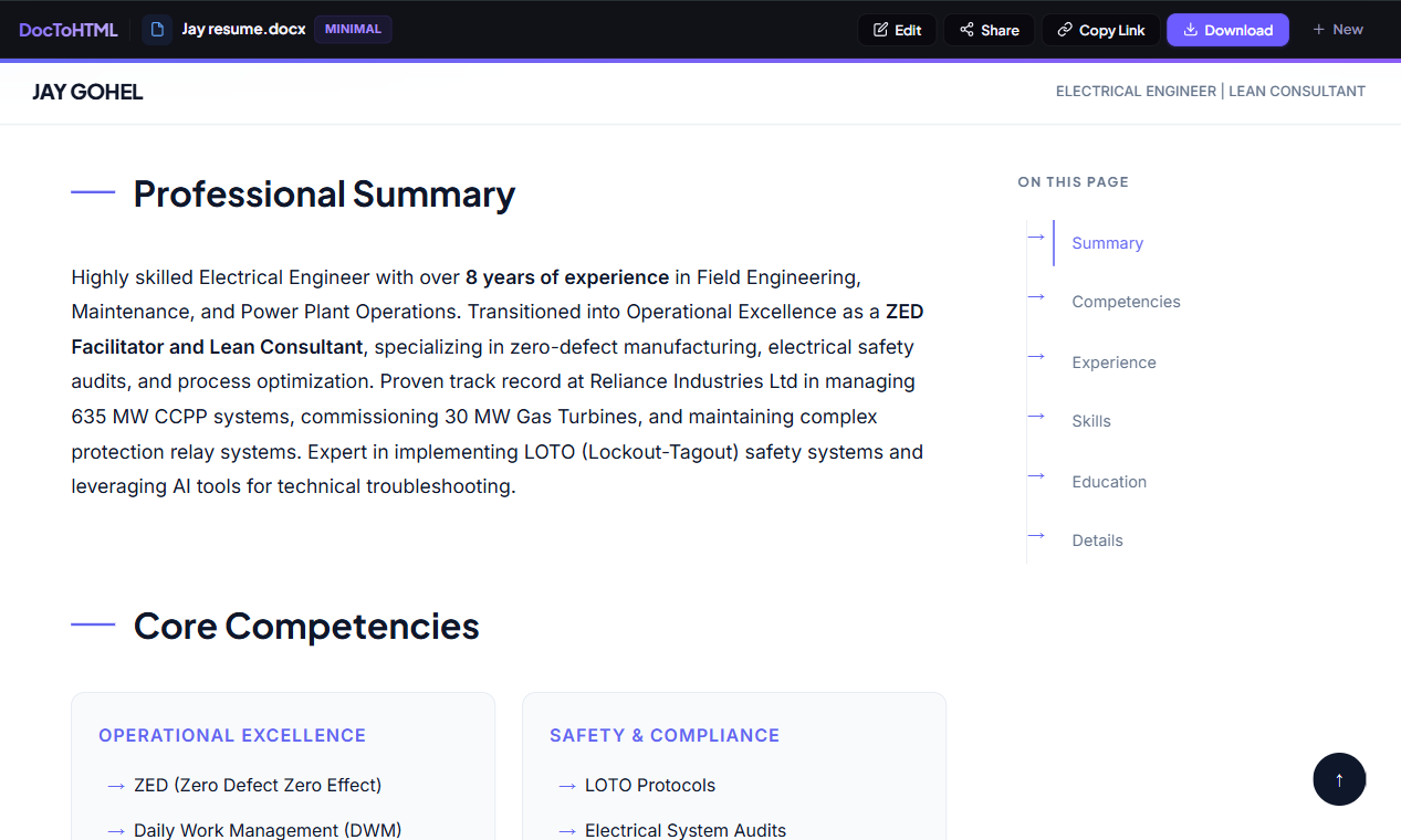 DocToHTML gallery image