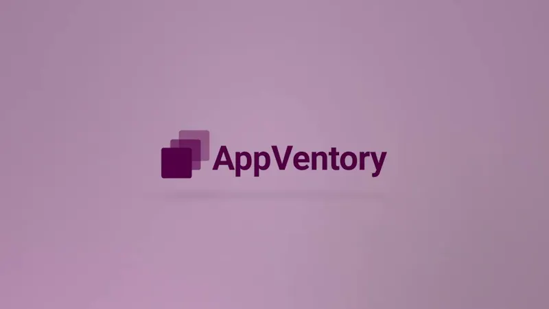 AppVentory screenshot 1 (video preview)