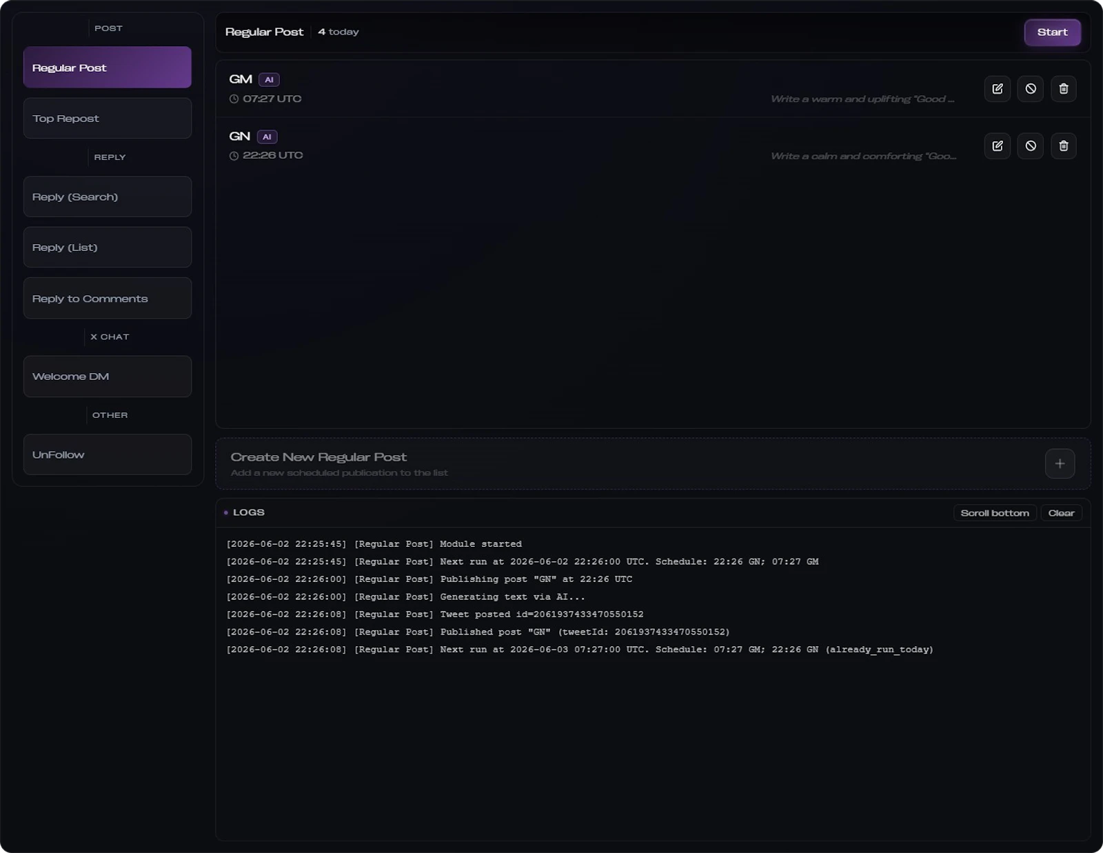 HelperX screenshot 2