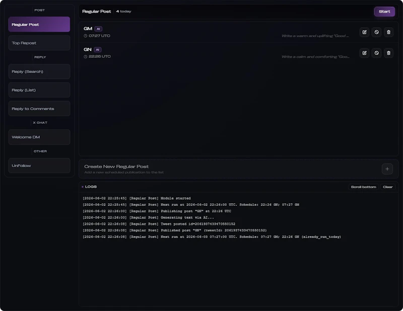 HelperX screenshot 2