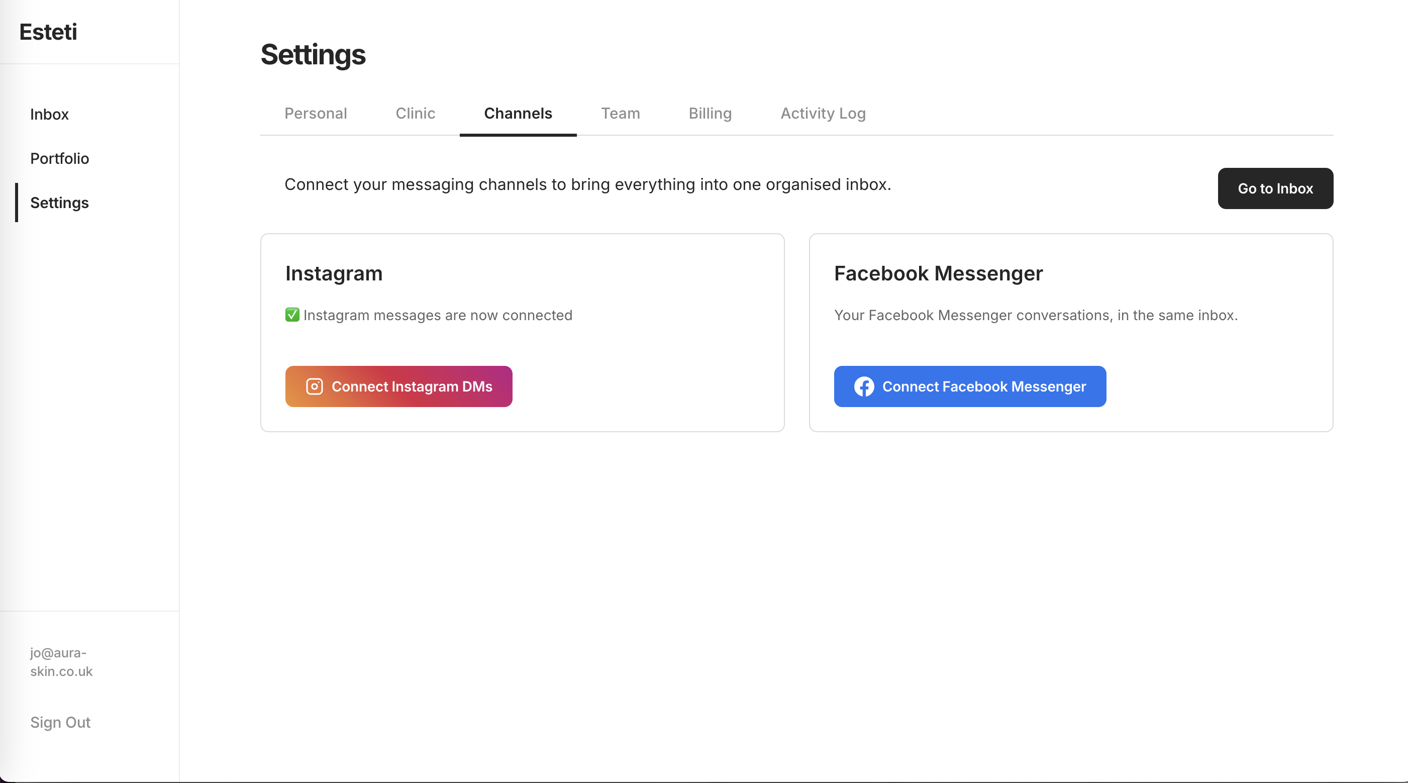 The Esteti App gallery image