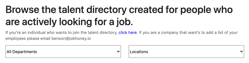 jobhoney.io gallery image