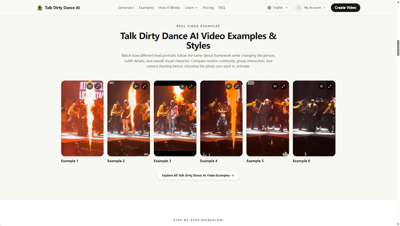 Talk Dirty Dance AI Video Generator screenshot 1