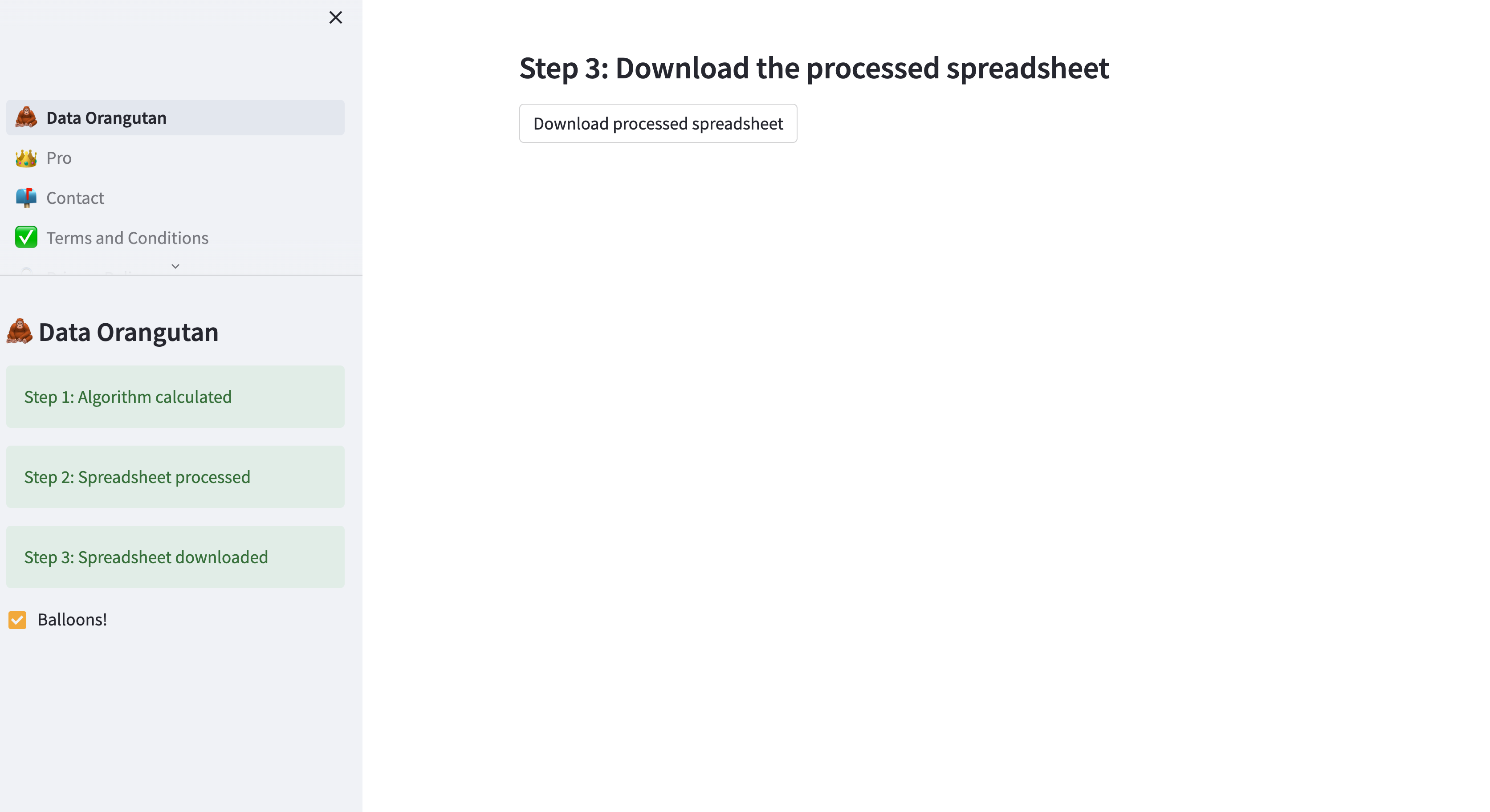 DataOnangutan - Leert uw Excel -workflow, automatiseert de spreadsheetverwerking media 3