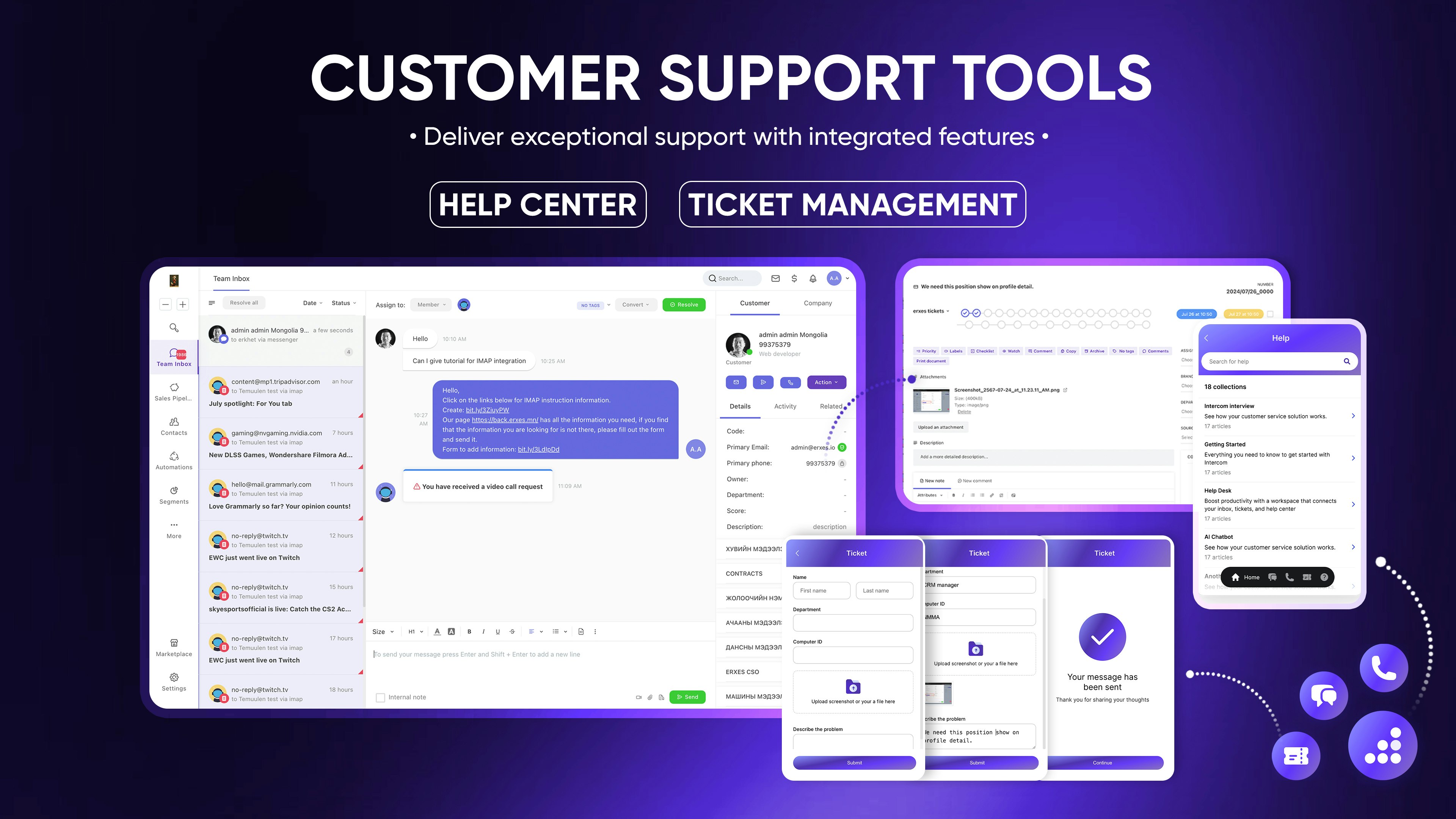 Erxes Business Messenger v2.0 media 3
