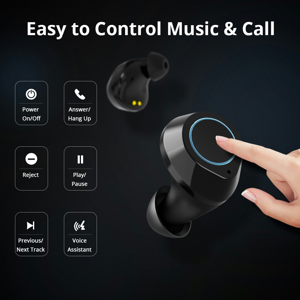 First Big Button  True Wireless Headset gallery image