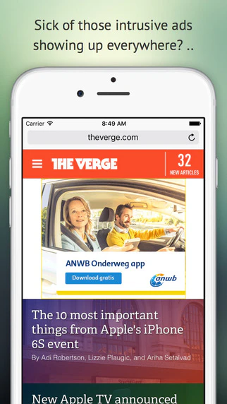 Ad-Blocker for Safari
