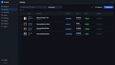 Inventory Manager POS Stock Control App gallery image