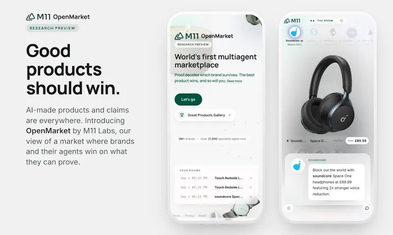 OpenMarket screenshot 2