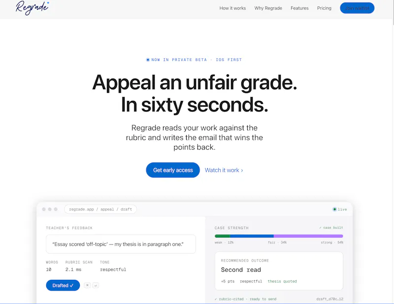 Regrade screenshot 6