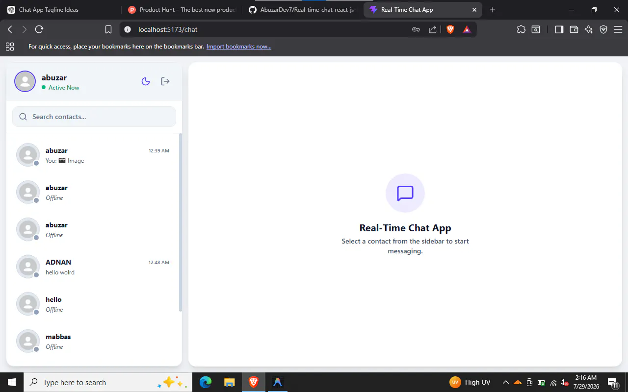 Chat app  gallery image