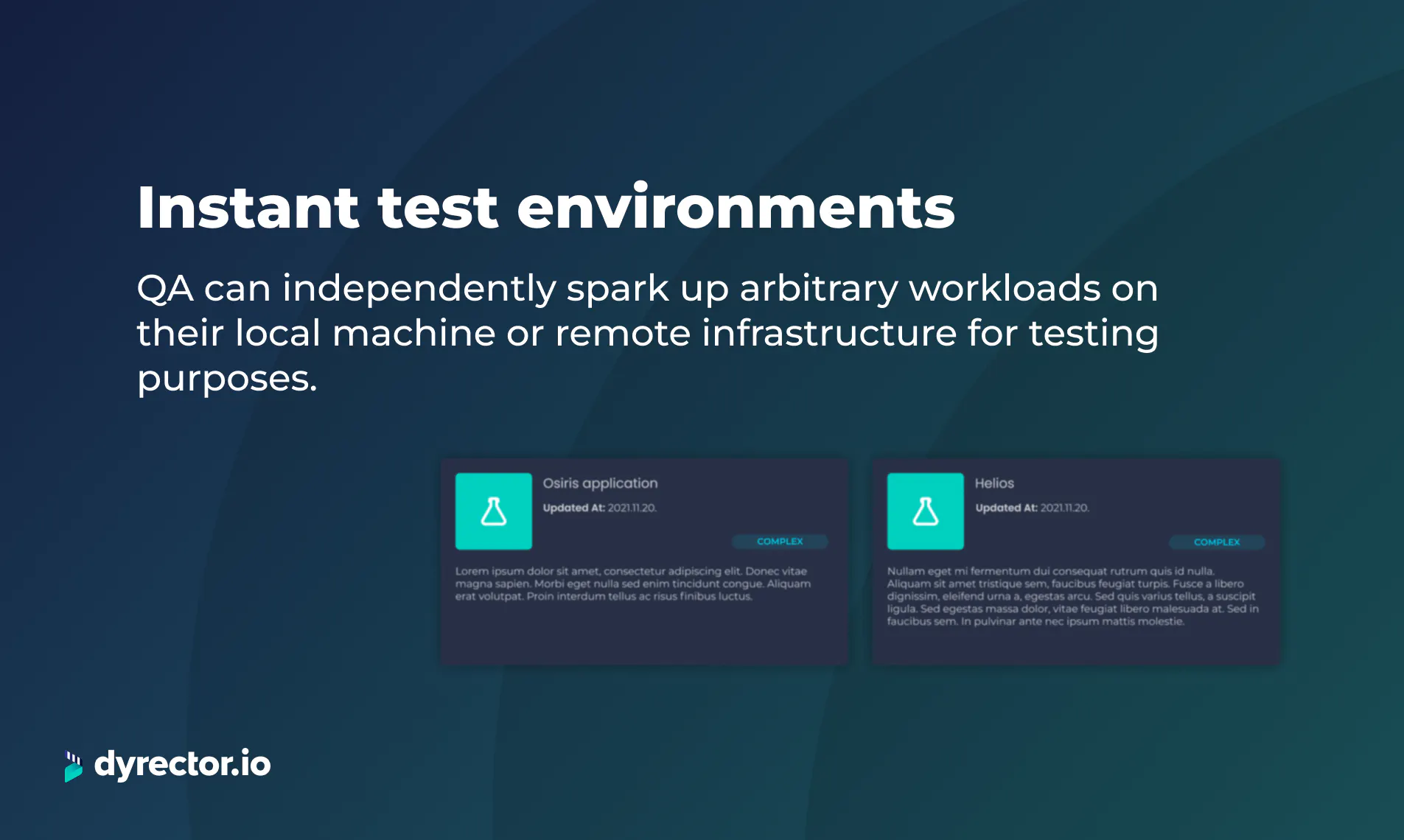 dyrector.io screenshot