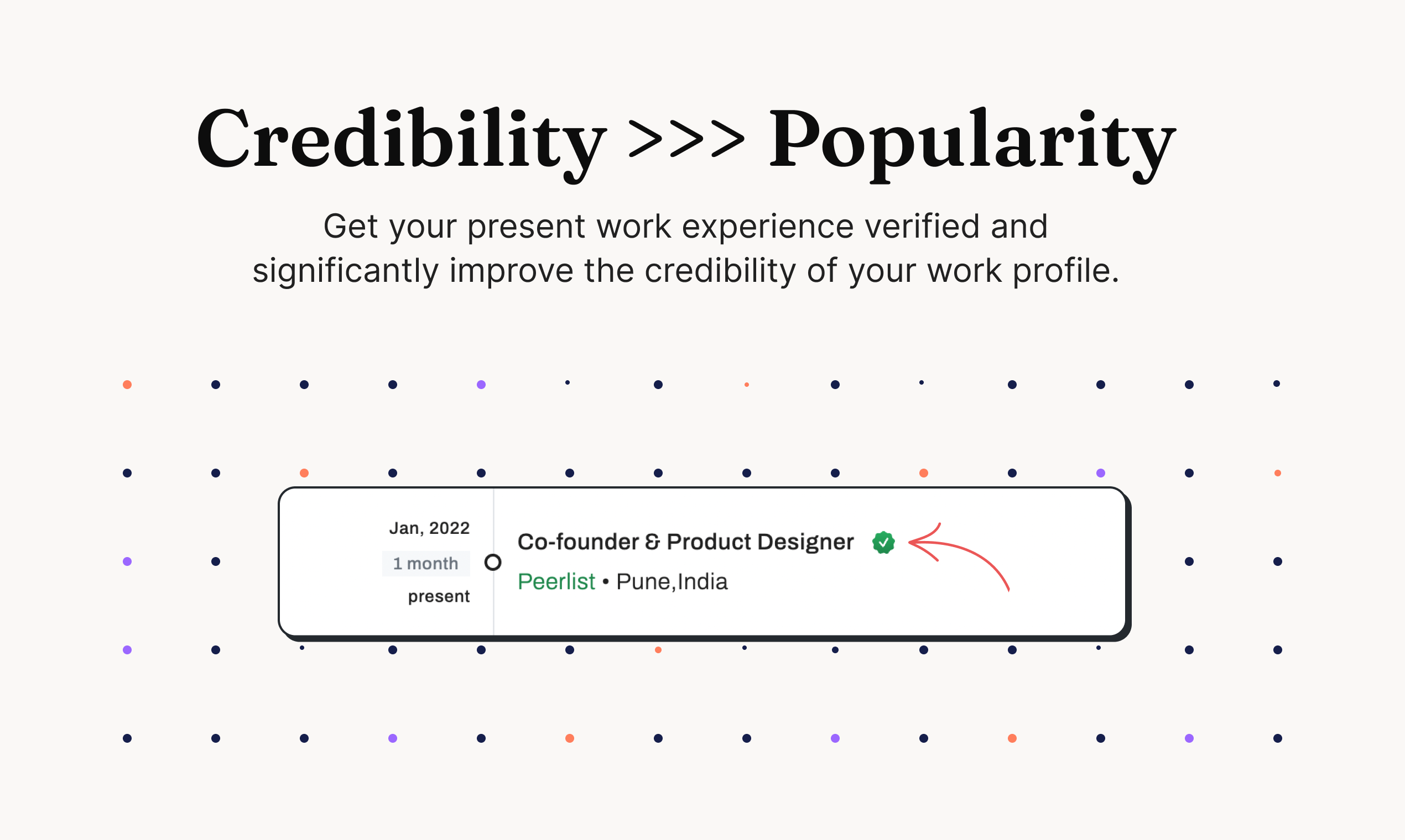 Peerlist - A professional network w/ robust work profiles at its core media 4