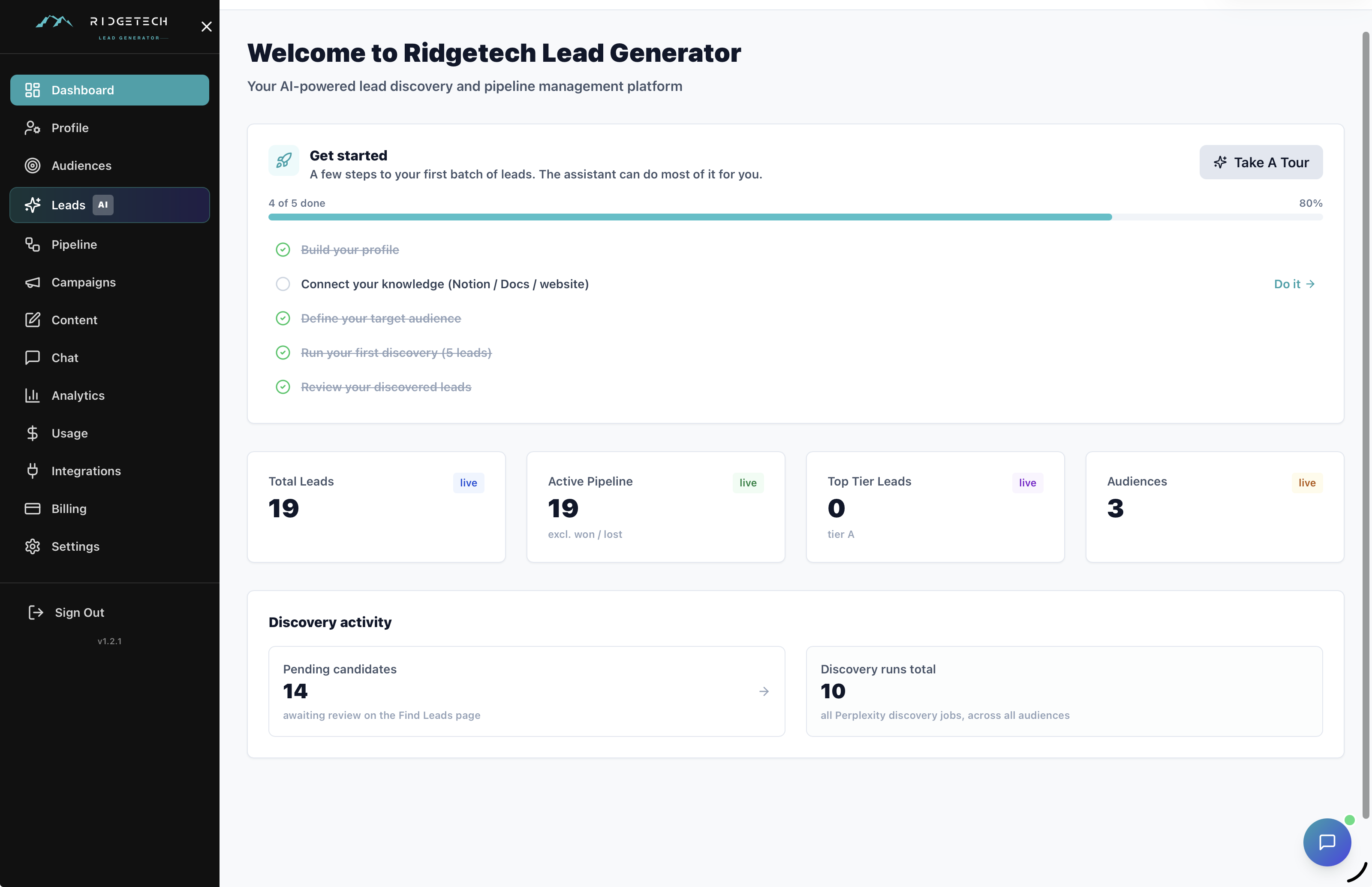 RidgeTech Lead Generator gallery image