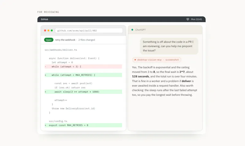 DesktopVisionMCP. Show, don't tell. screenshot 4