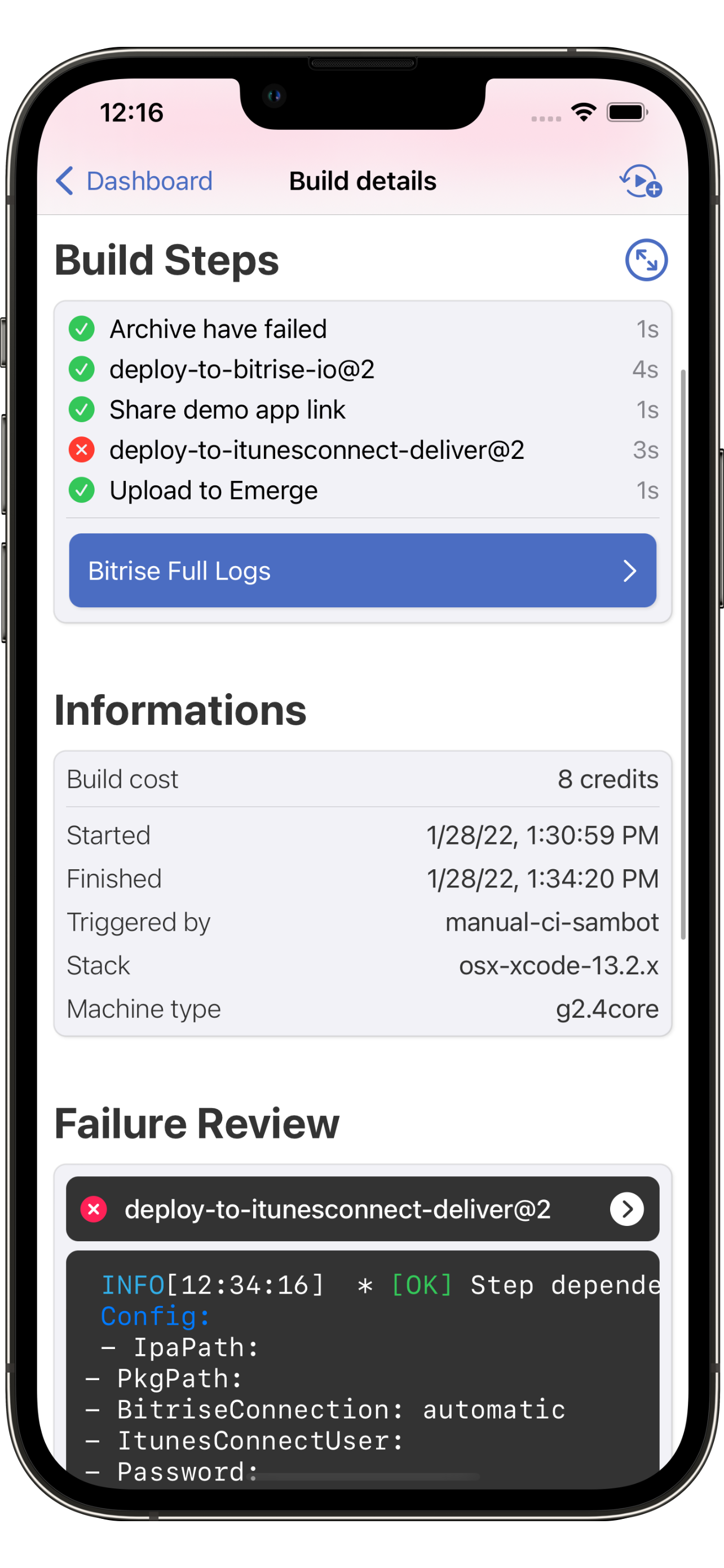 Sambot for Bitrise gallery image