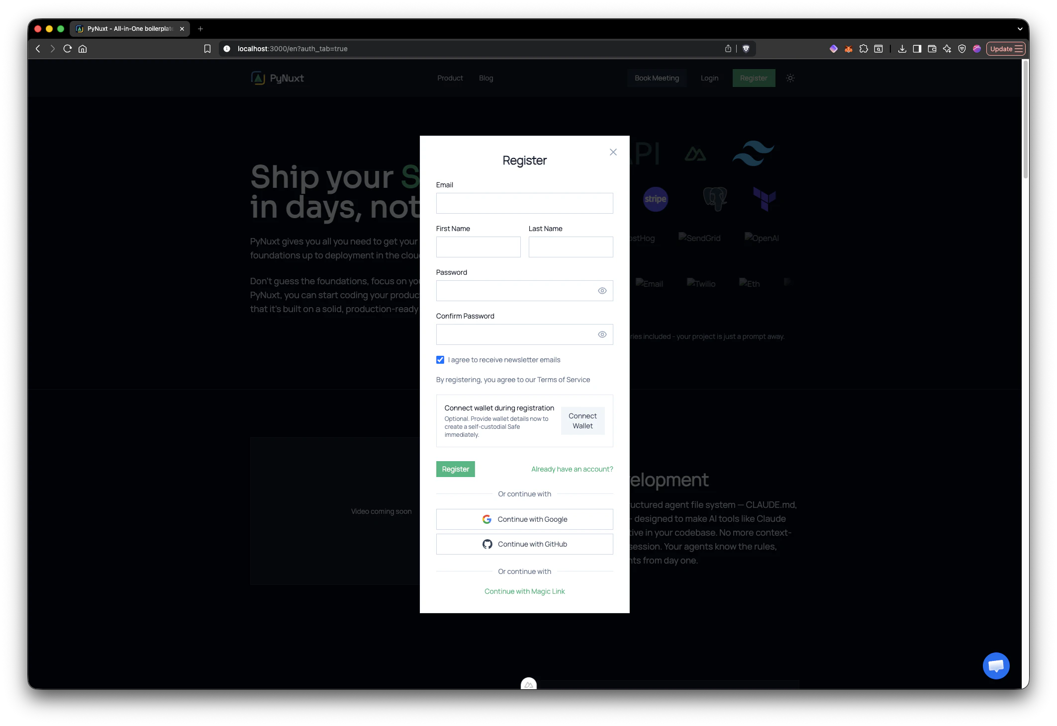 PyNuxt screenshot 3