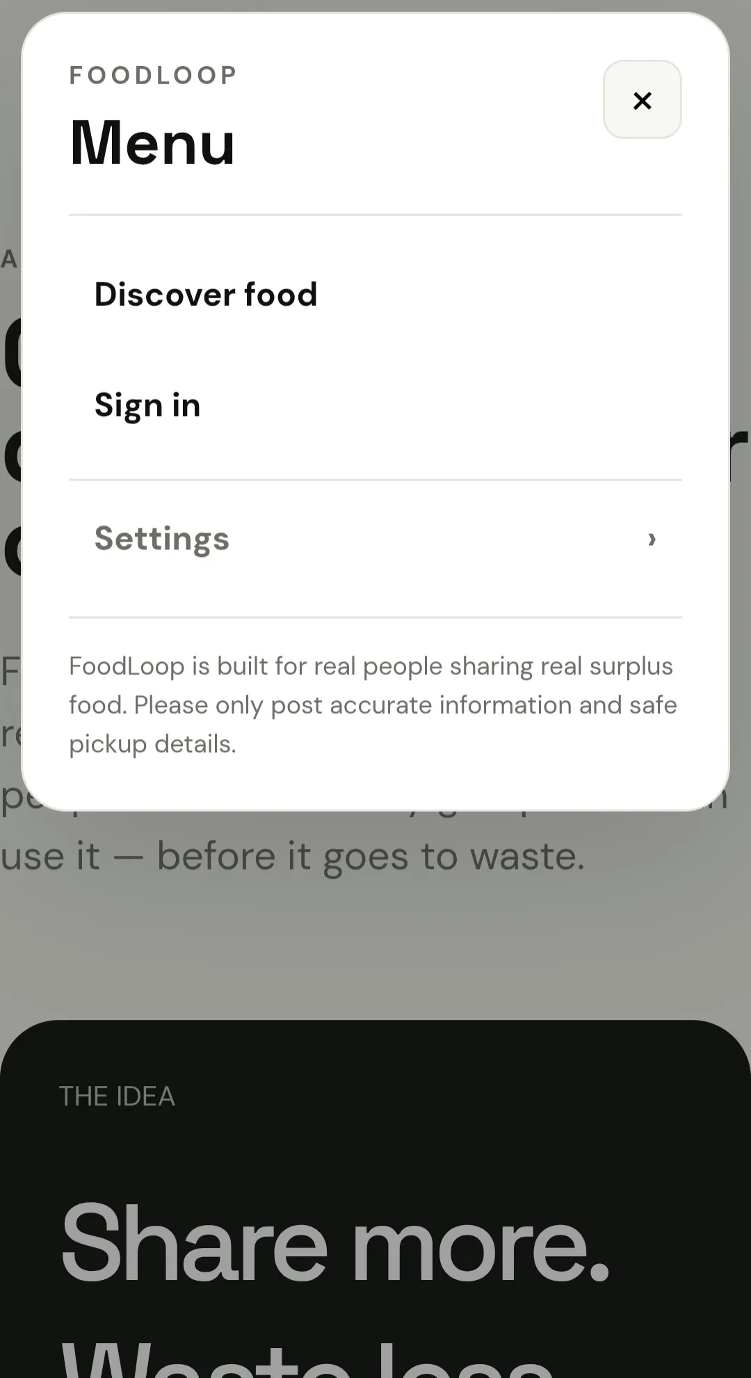 FoodLoop gallery image