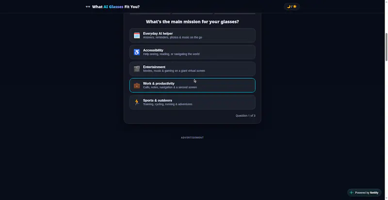 AI Smart Glasses Finder screenshot 1