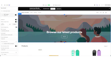Bloqio CRO TopBar for Storefronts gallery image