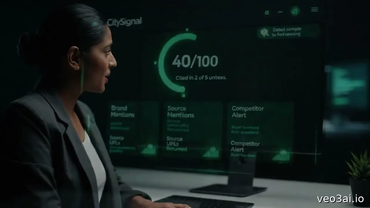 CitySignal AI Visibility Checker gallery image