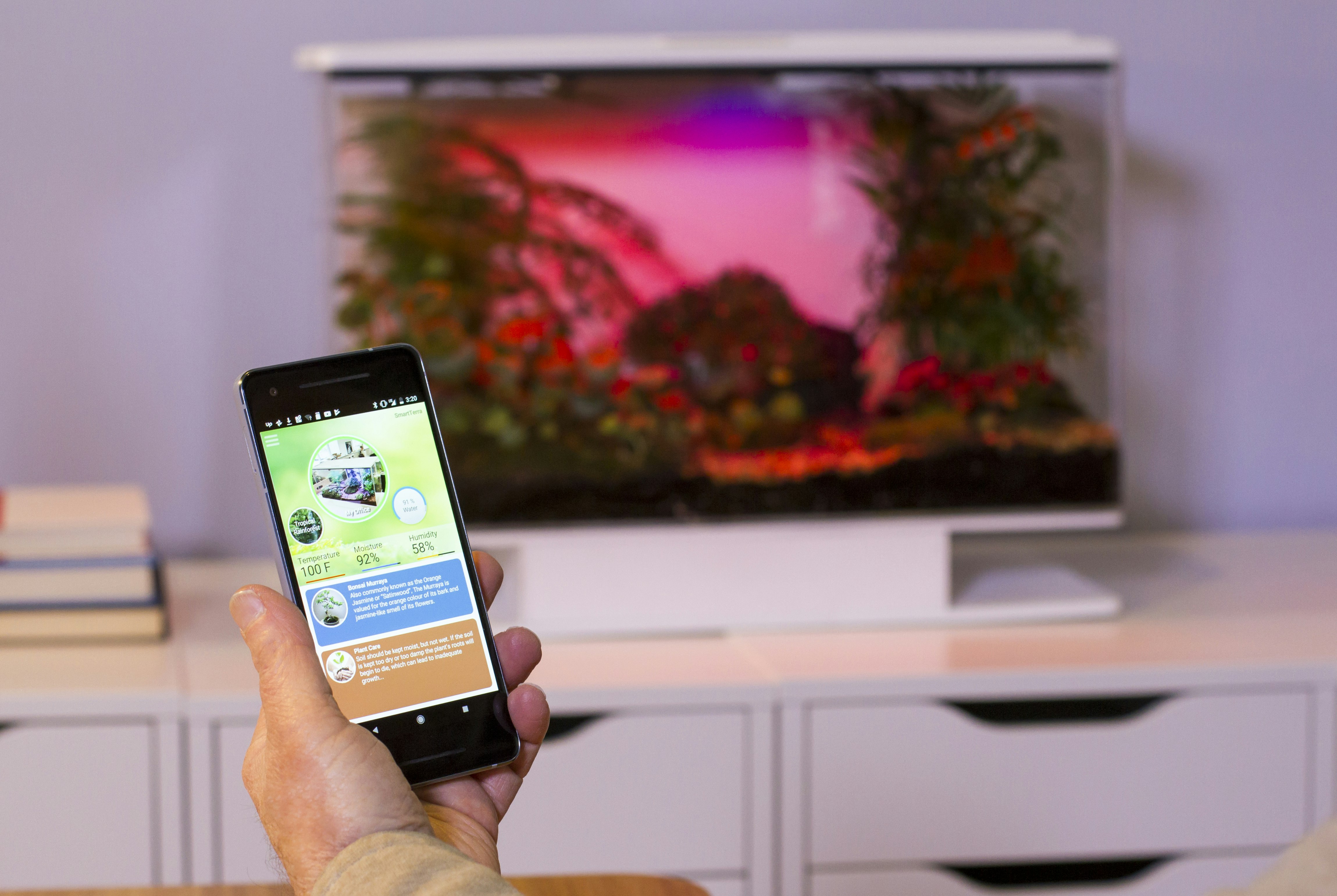 SmartTerra: a Smart Terrarium with Customizable Environments gallery image