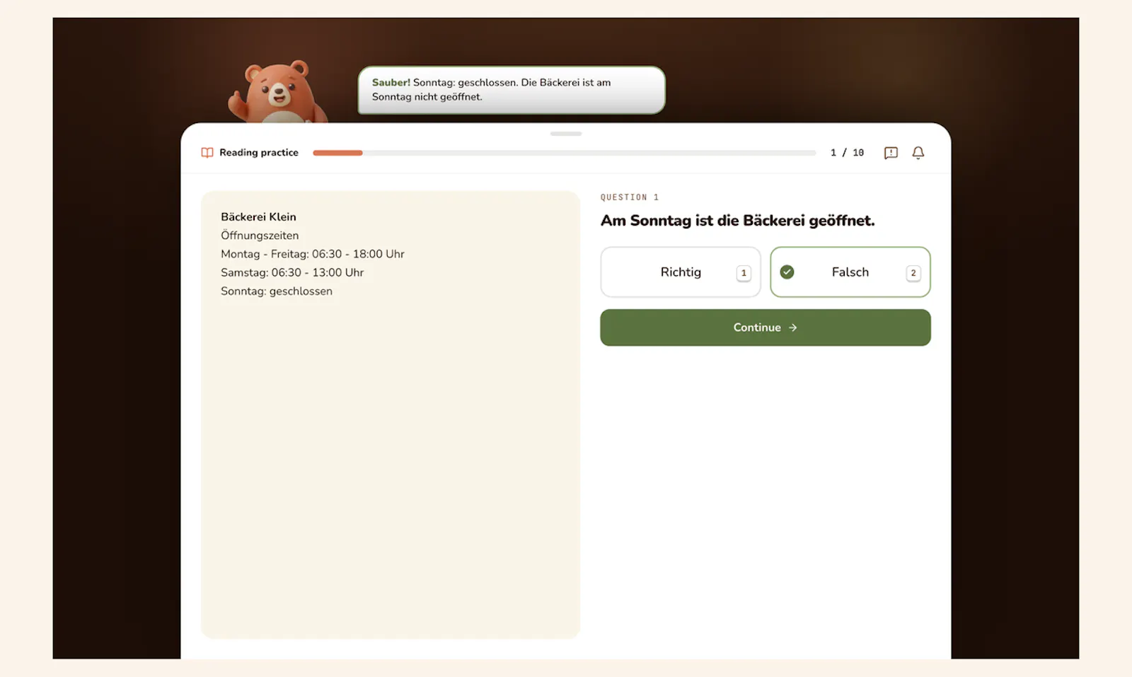 Sprachpass screenshot 3