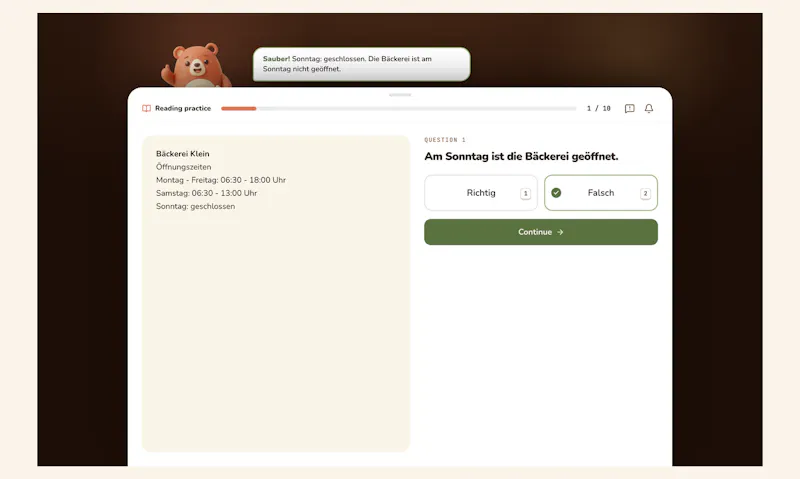 Sprachpass screenshot 3