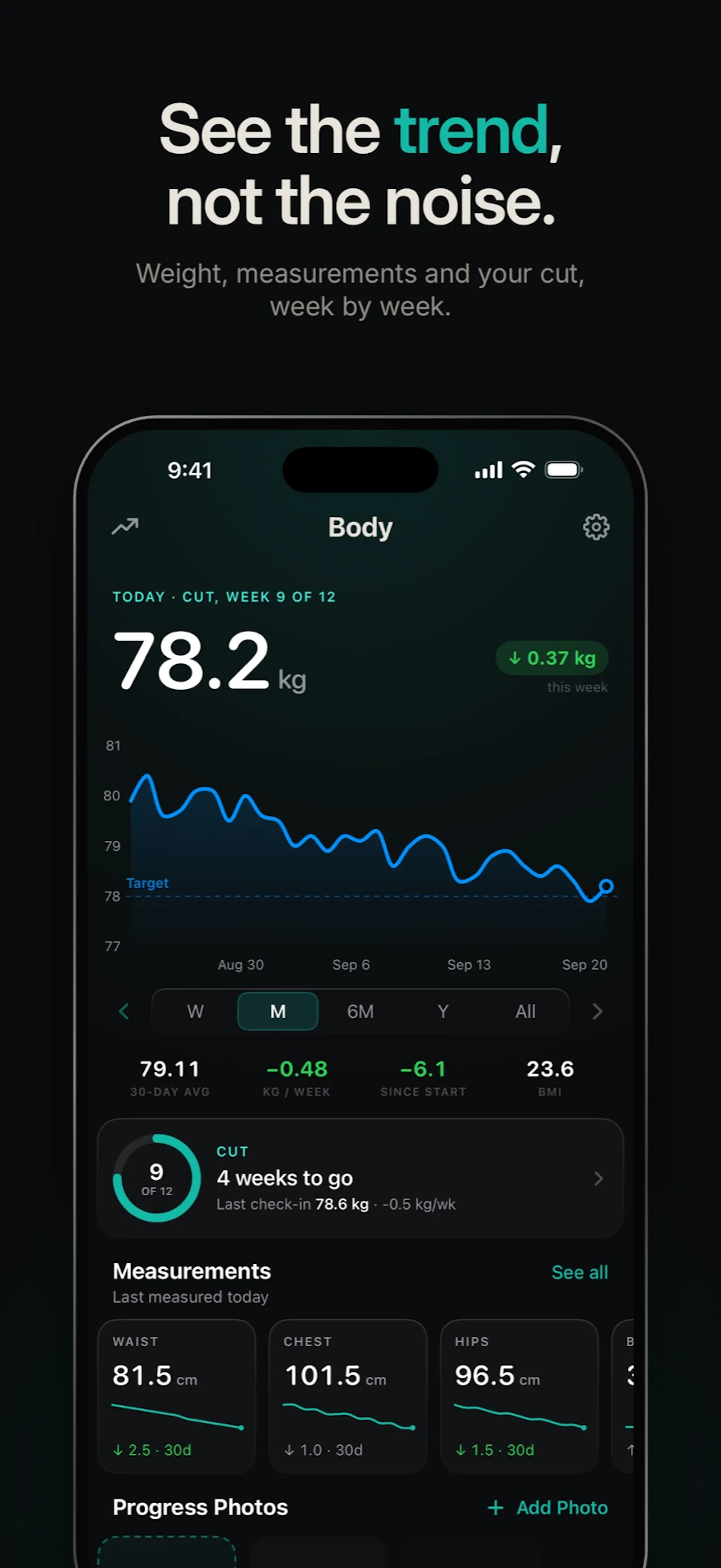 Hugr: Workout & Nutrition screenshot 3