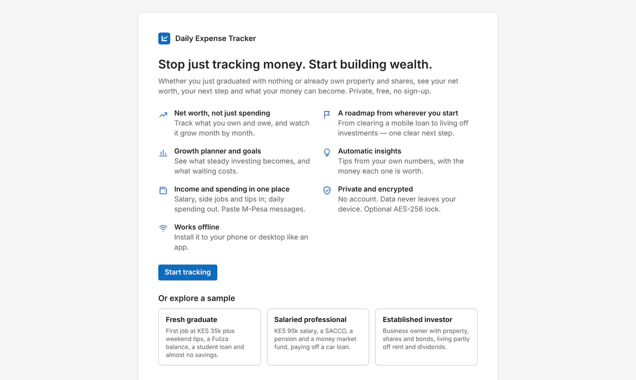 DailyExpenseTracker gallery image